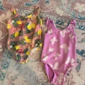 Baby Girl swim suits - two